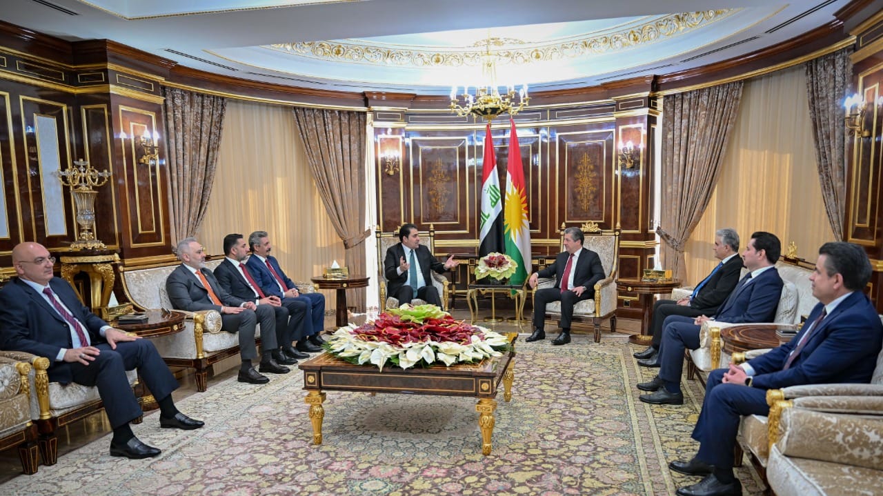 مەسرور بارزانی و موحسین مەندەلاوی لەسەر چارەسەرکردنی کێشەکانی نێوان هەولێر و بەغدا هاوڕا بوون