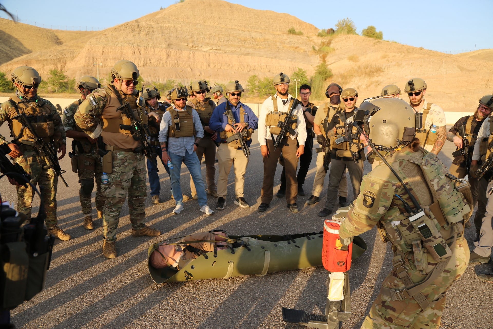 ئەمریکا ڕاهێنانێکی تایبەت بە هێزی ئاسایشی کوردستان دەکات