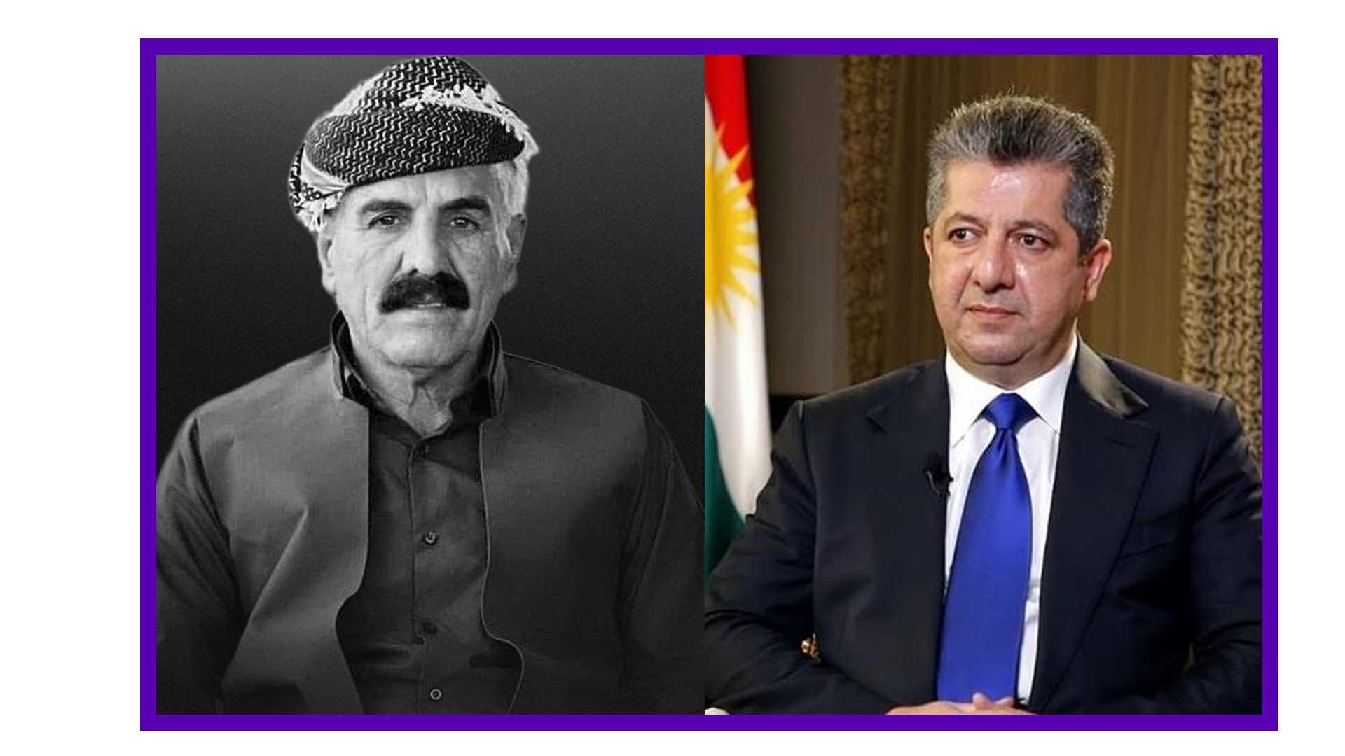 سەرۆکوەزیرانی کوردستان سەرکۆنەی تیرۆرکردنی ئەکبەر حاجی ڕۆستەم دەکات