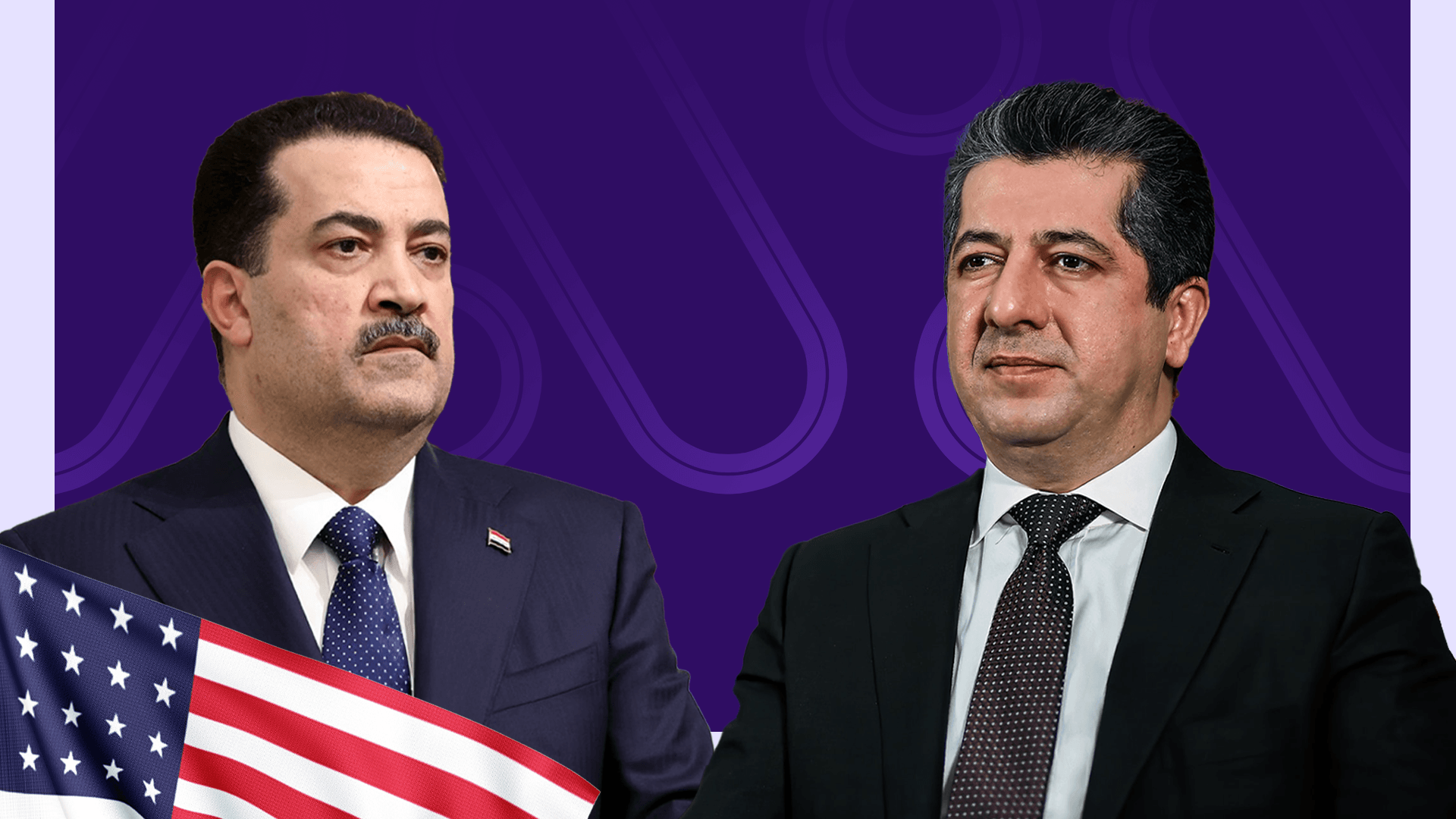 پەیامێکی پشتیوانی لە ئەمریکا بۆ مەسرور بارزانی و سوودانی