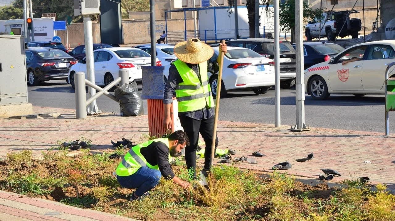 زیاتر لە 200 دار و 750 گوڵی جۆراوجۆر لە هەولێر دەچێنرێن