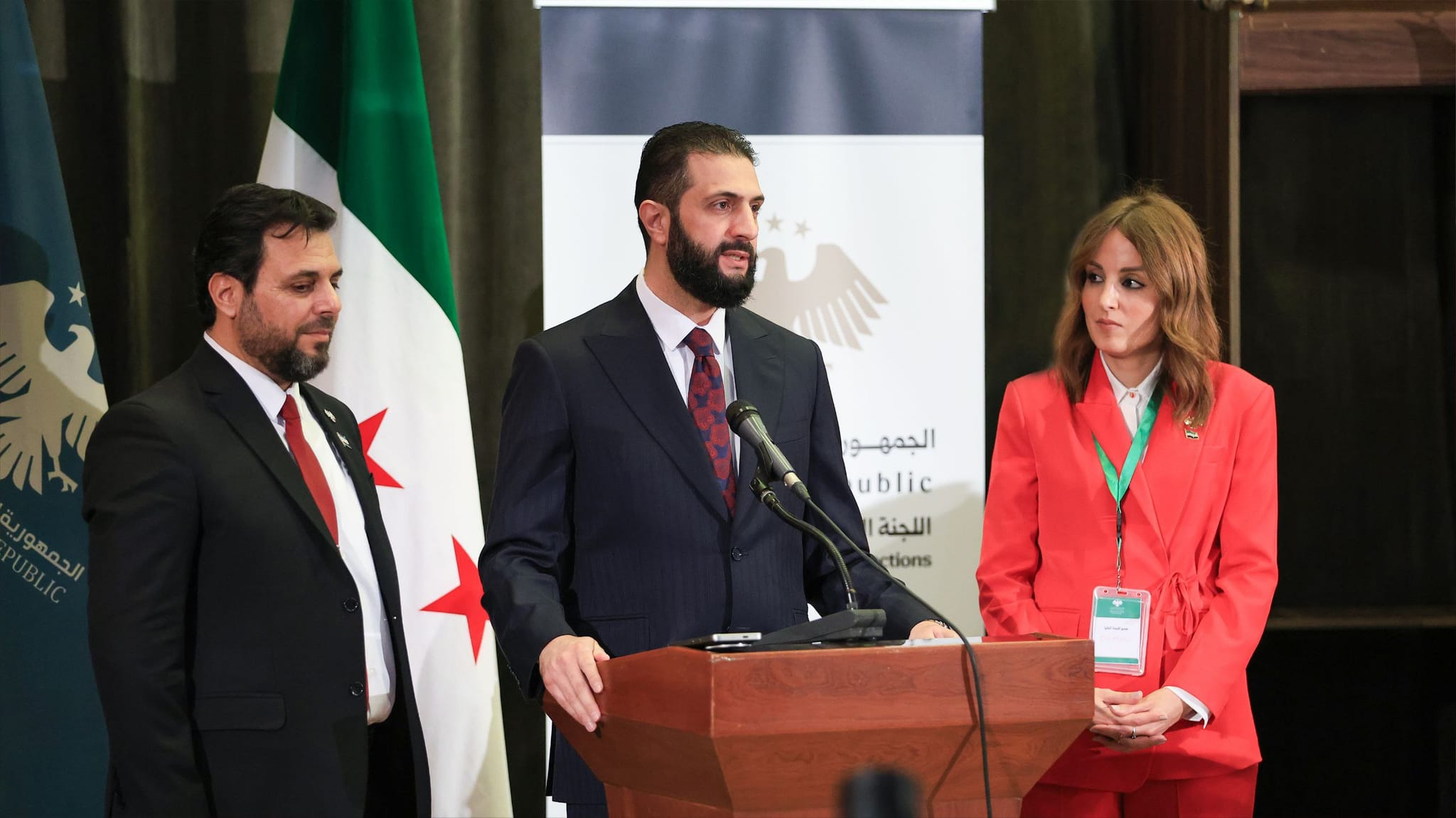 ئەحمەد شەرع: بونیادنانەوەی سووریا بەرپرسیارێتییەکی گشتییە