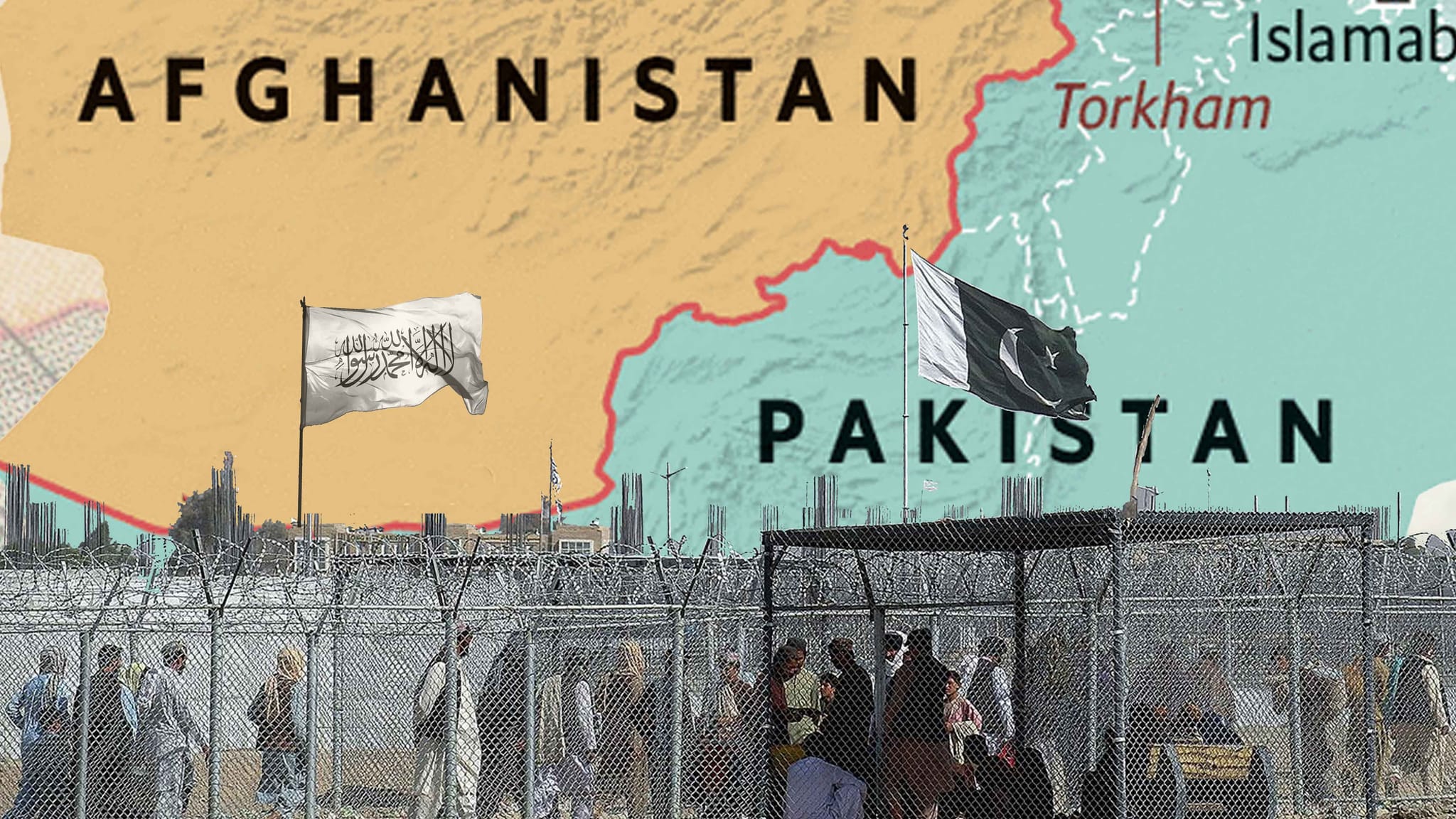 گرژییەکانی نێوان پاکستان و ئەفغانستان زیاتر دەبن