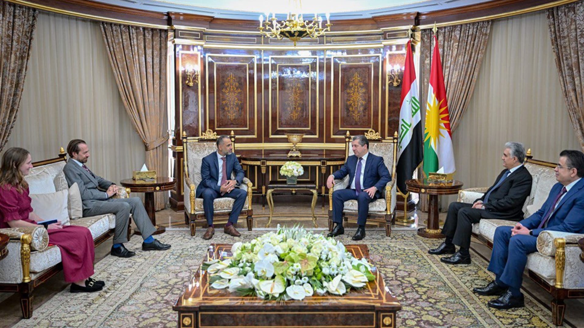 باڵیۆزی بەریتانیا لە عێراق بۆ مەسرور بارزانی: پیرۆزبایی سەرکەوتنی چاکسازییەکانت لێ دەکەم