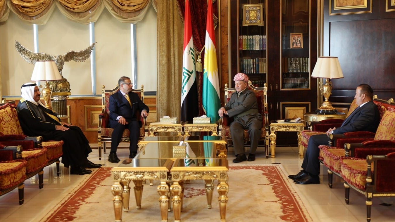 سەرۆک بارزانی پەیوەندی و هەماهەنگی نێوان لایەنە سیاسییەکانی عێراق دووپات دەکاتەوە