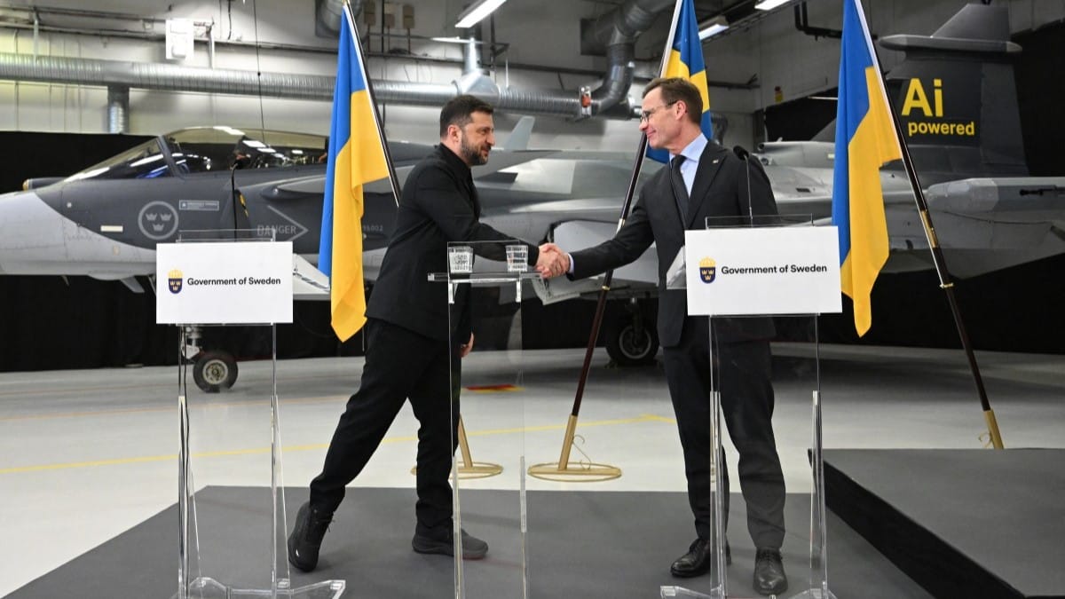 سوید و ئۆکرانیا لەسەر مامەڵەی چەک ڕێکدەکەون