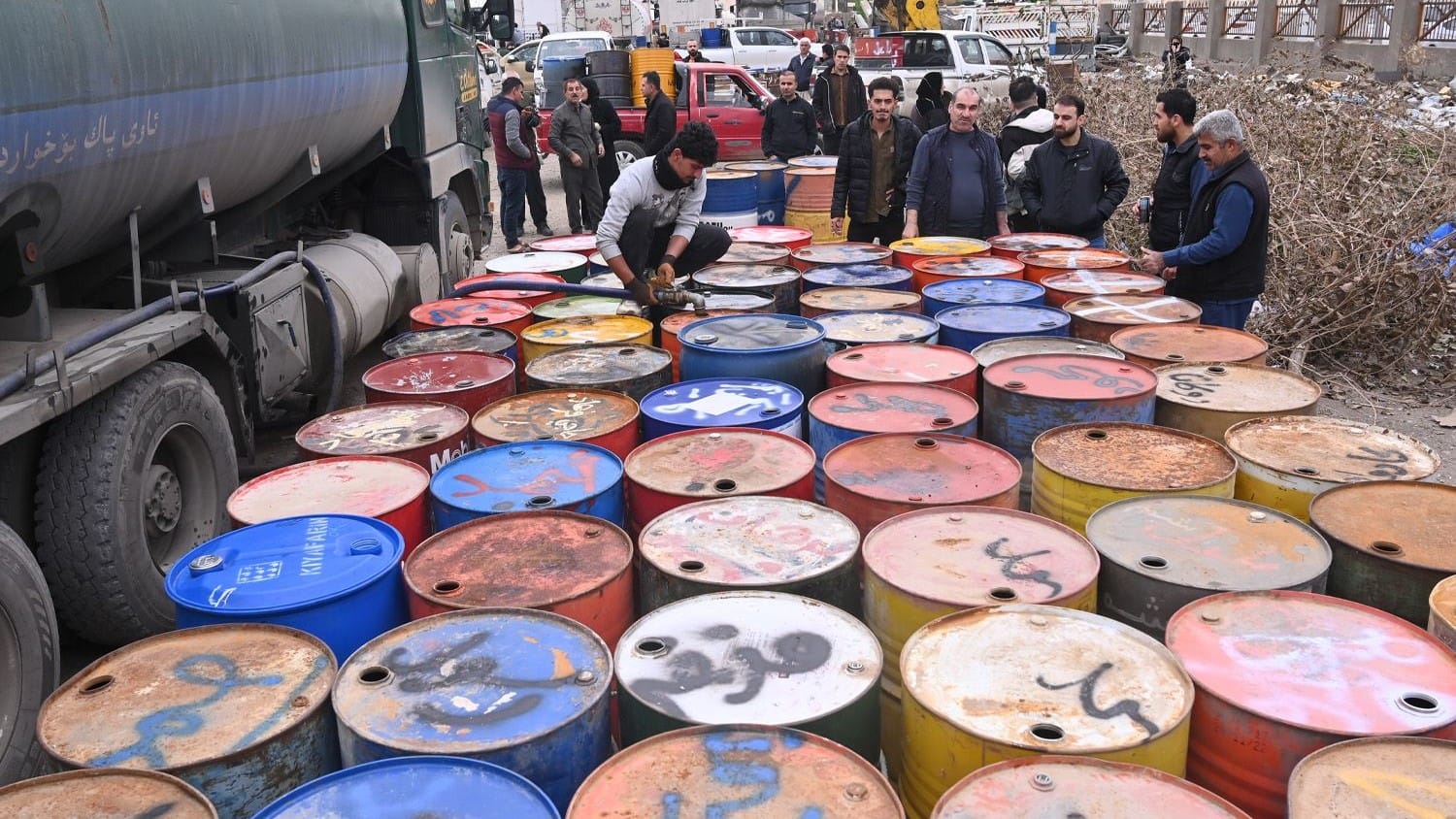 دابەشکردنی نەوتی سپی لە سنووری قەزای خەبات دەستیپێکرد