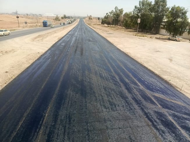 قۆناغی دووەمی قیرتاوکردنی ڕێگای هەولێر- خەبات جێبەجێ دەکرێت