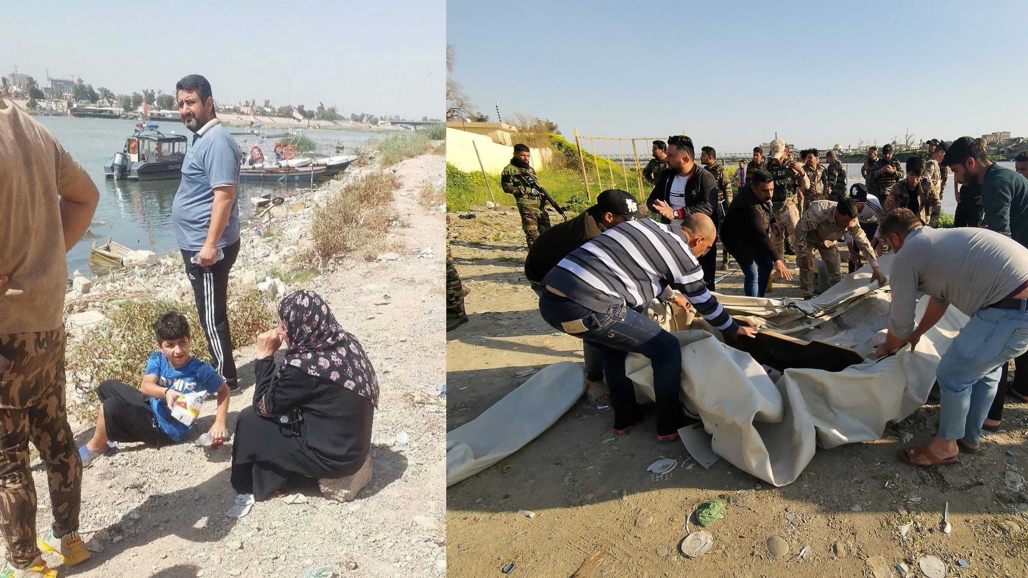 لە ڕووباری دیجلە لە کاتی گەڕان بۆ تەرمێک، ژمارەیەک تەرمی دیکە دۆزرانەوە