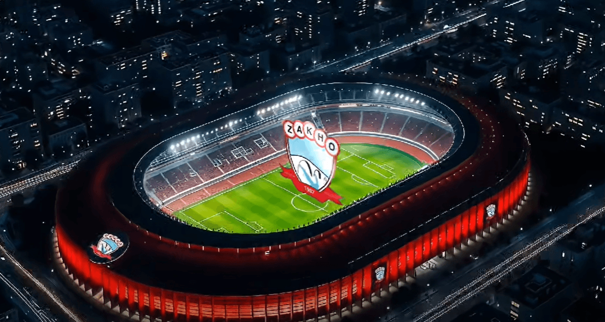 دیزاینی یاریگایەکی نوێ و گەورەتر بۆ یانەی زاخۆ دەخرێتەڕوو