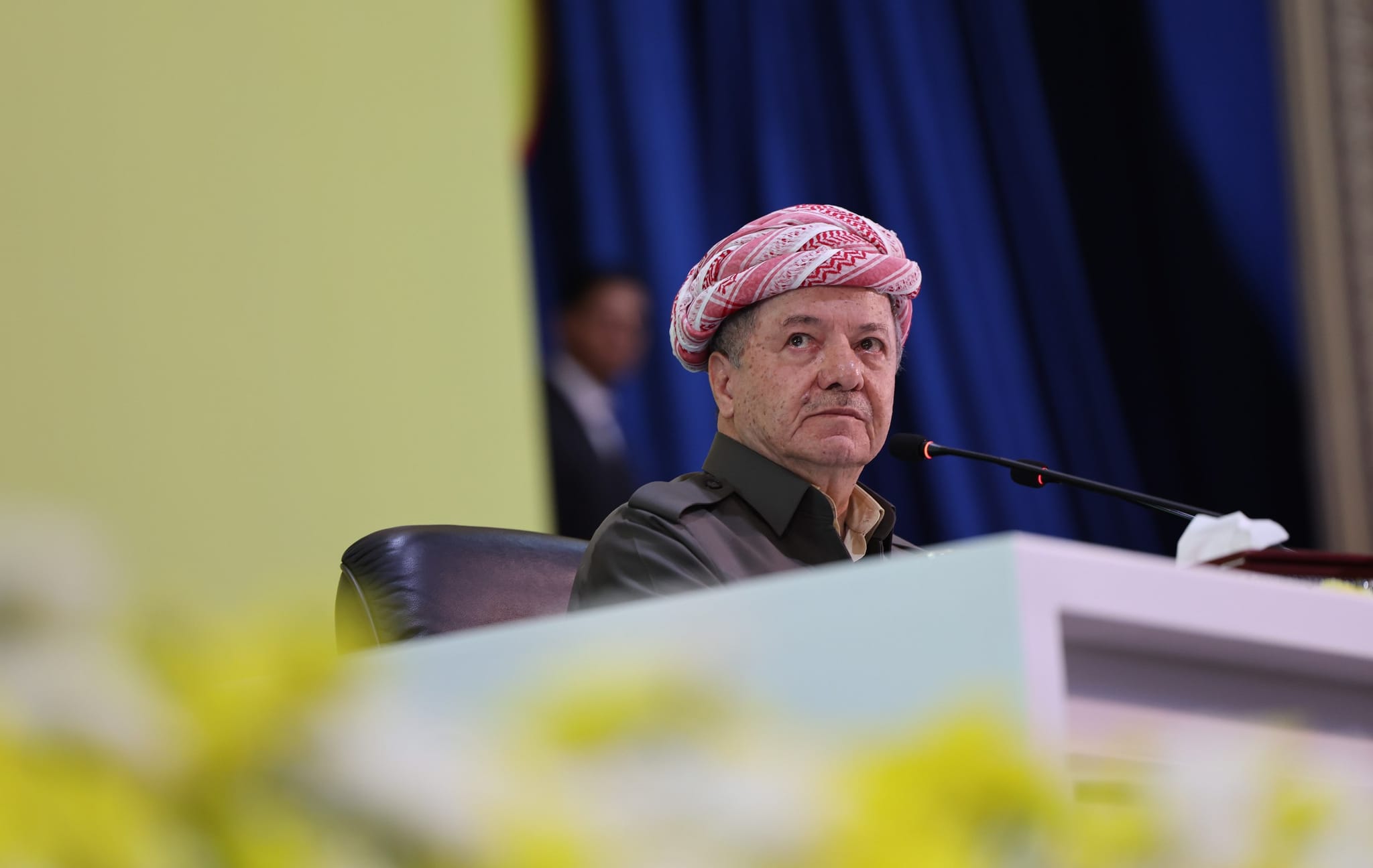 سەرۆک بارزانی: جگە لە خودا تەنها بۆ دایکی شەهیدان خۆمان دەچەمێنین