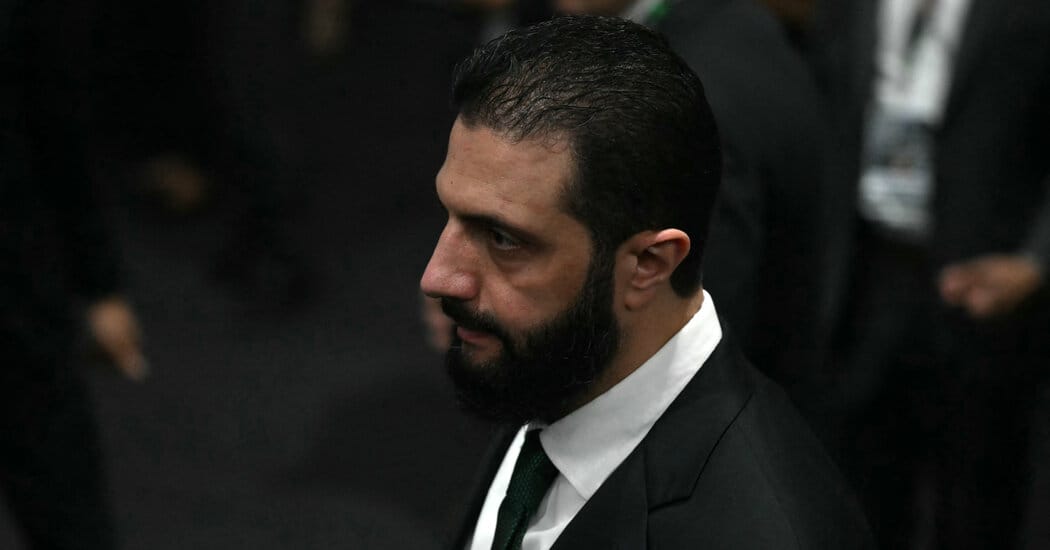 ئەنجوومەنی ئاسایش سزاکانی سەر ئەحمەد شەرع هەڵدەگرێت