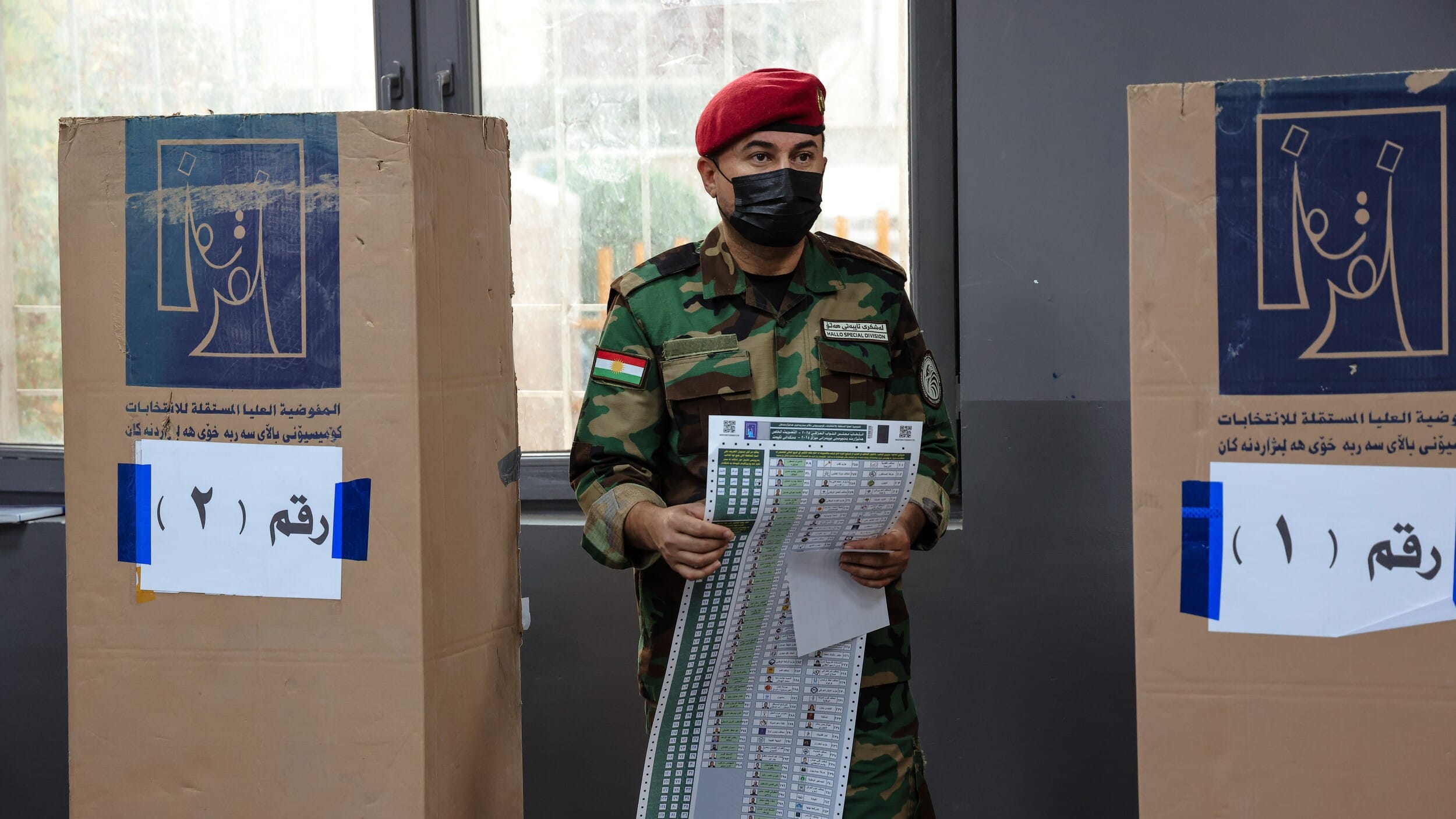 ئاڤا نوێترین ڕێژەی بەشداریكردن و سەرپێچییەكان لە دەنگدانی تایبەت بڵاو دەكاتەوە