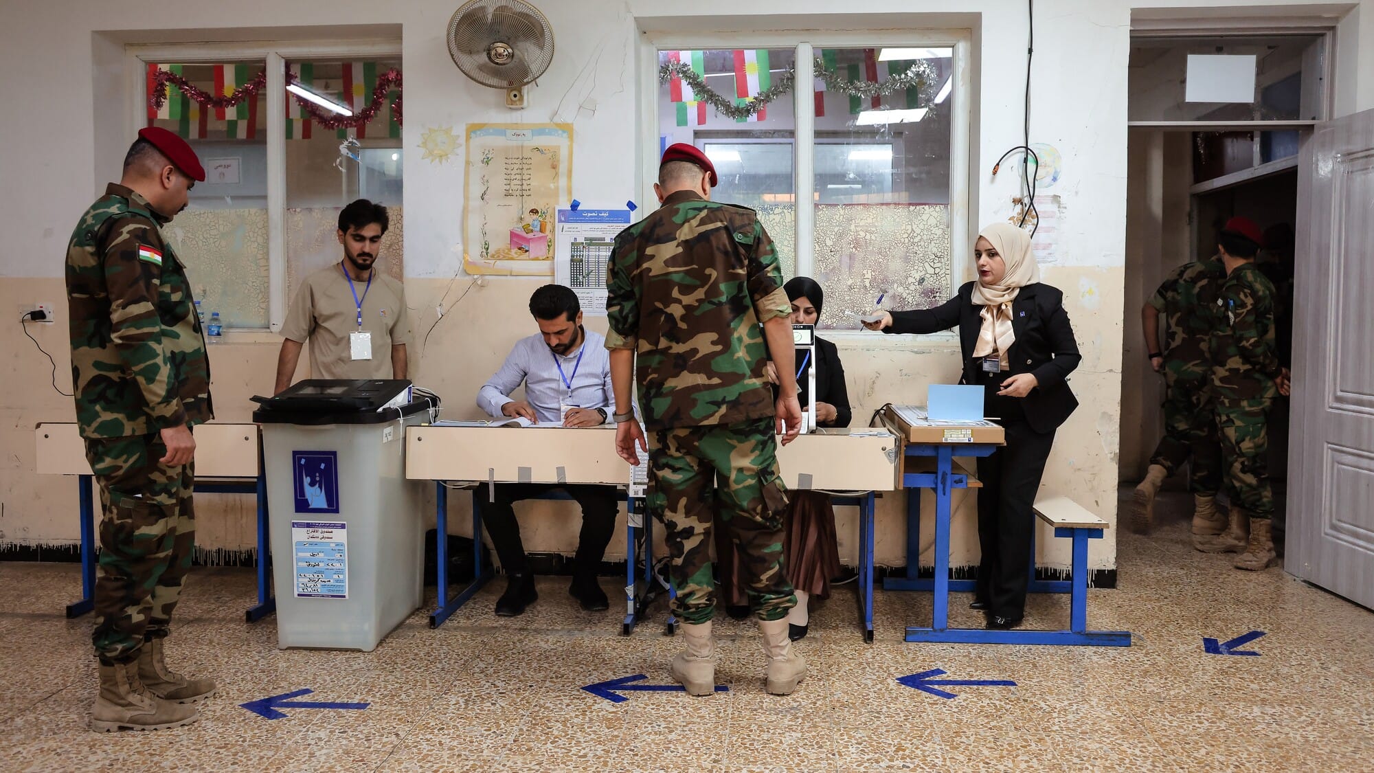 کۆمیسیۆن ڕێژە و ژمارەی دەنگدەرانی تایبەتی لە هەرێمی کوردستان ڕاگەیاند