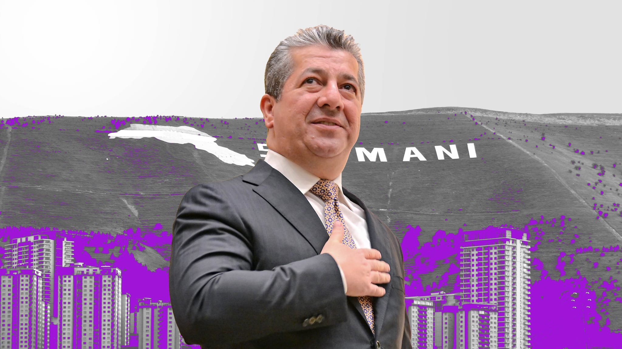 پەیامێک لە سەرۆکوەزیران مەسرور بارزانییەوە بۆ خەڵکی شاری سلێمانی