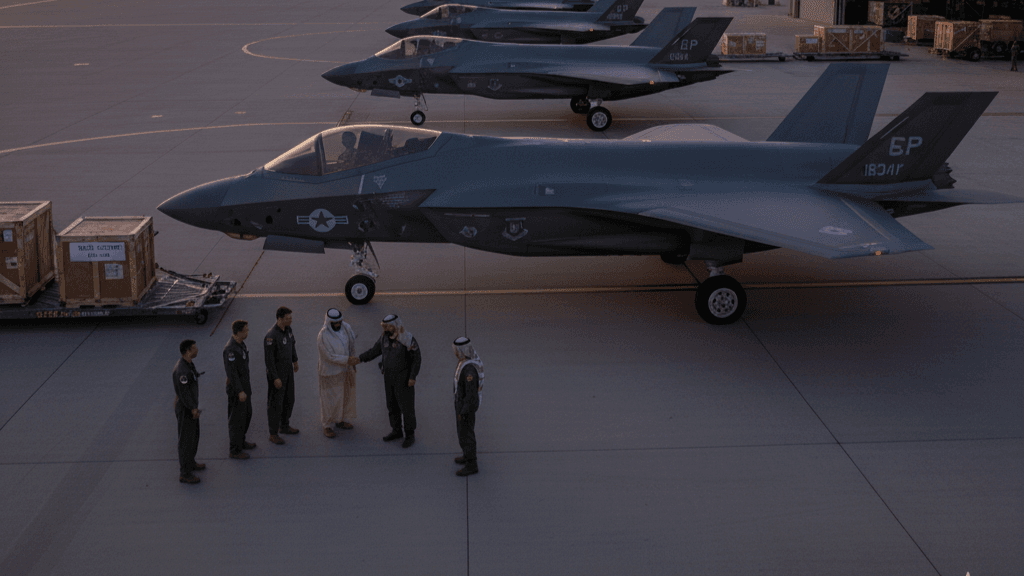 ئەمریکا فڕۆکەی ئێف-35 بە سعودیە دەفرۆشێت