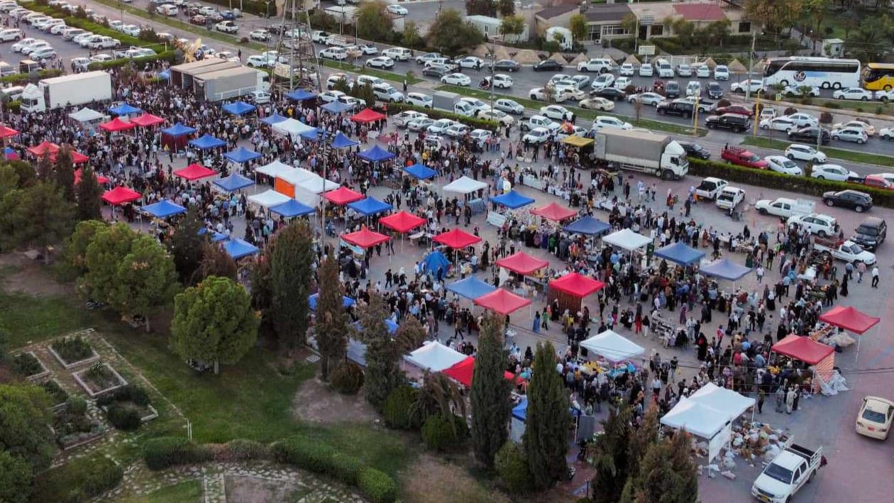 فێستیڤاڵی بەروبوومە خۆماڵییەکان لە هەولێر بەڕێوەدەچێت