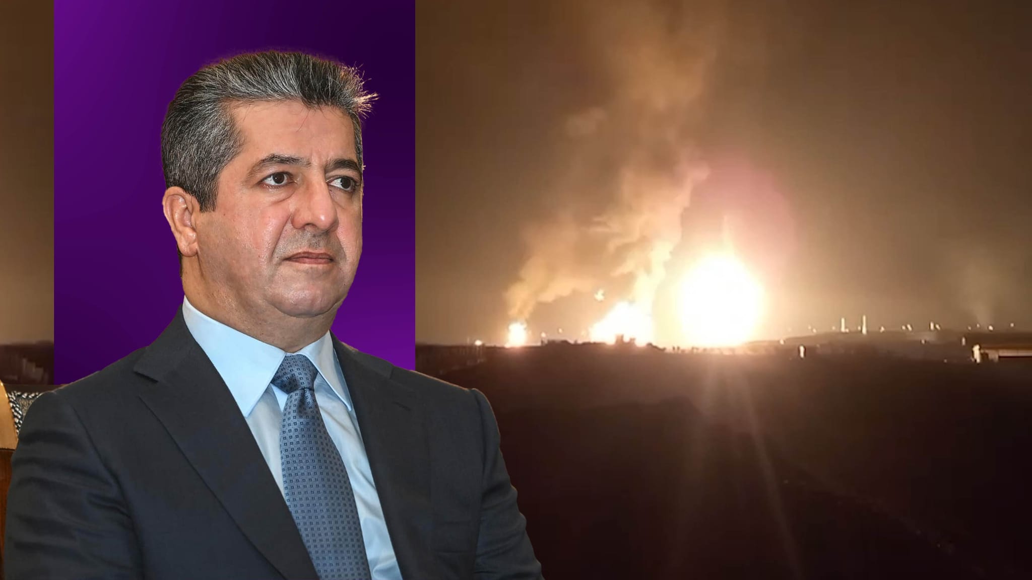 پەیامێکی تووند لە مەسرور بارزانییەوە لەبارەی هێرشەکەی سەر کۆرمۆر