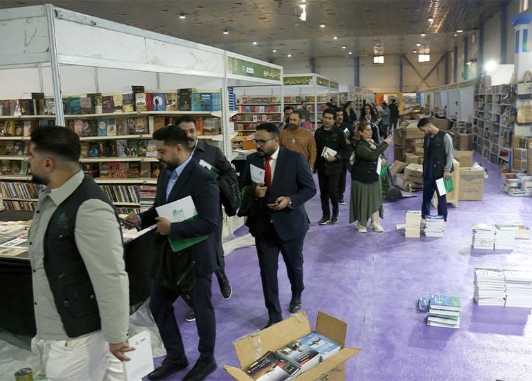 شەشەمین پێشانگەی نێودەوڵەتیی عێراق بۆ کتێب لە بەغدا دەکرێتەوە