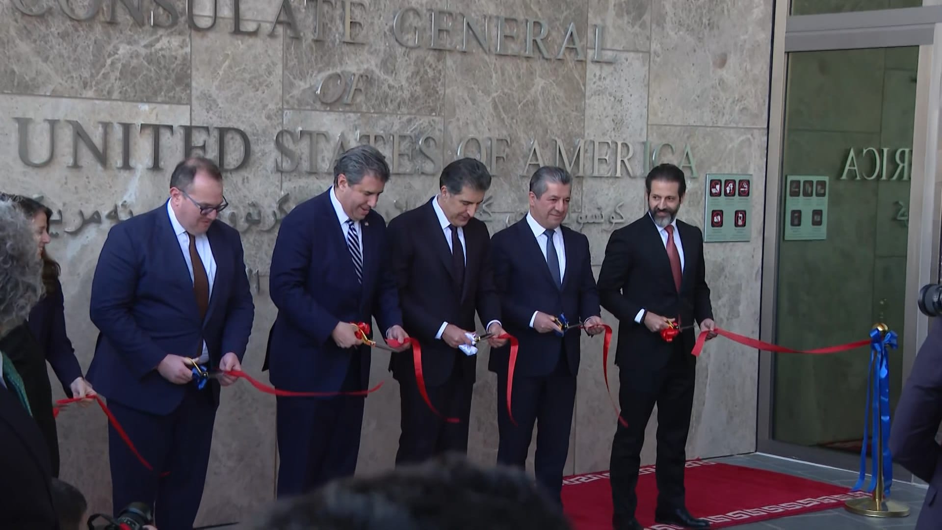 ڕاستەوخۆ؛ کردنەوەی گەورەترین کونسوڵخانەی ئەمریکا لە هەولێر