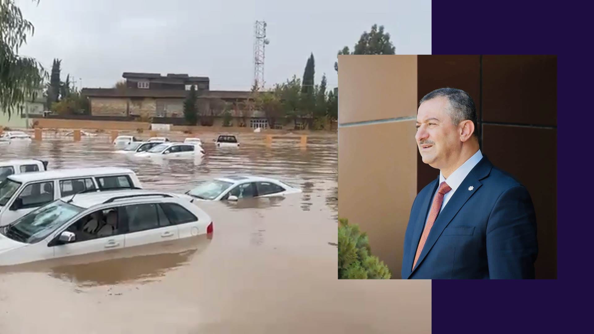 بانگەوازێک لە پارێزگاری سلێمانییەوە لەبارەی نالەباری کەشوهەوا و دروستبوونی لافاو