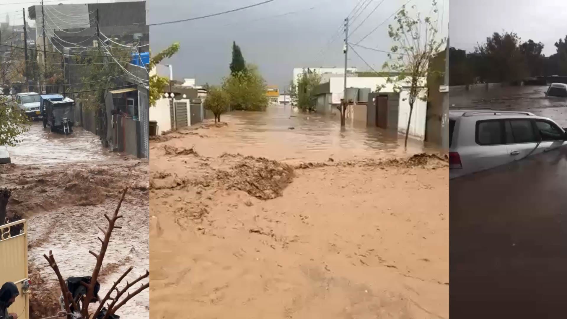ئاماری زیانەکانی لافاوەکەی دوێنێ و پێشبینی بارانبارین بۆ ئەمڕۆ