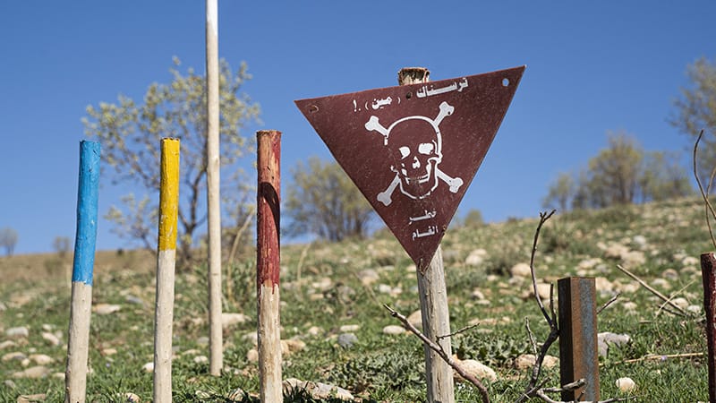 لە دهۆک، دوو کێڵگەی لەمین پاککراوە ڕادەستی خاوەنەکانیان کرانەوە