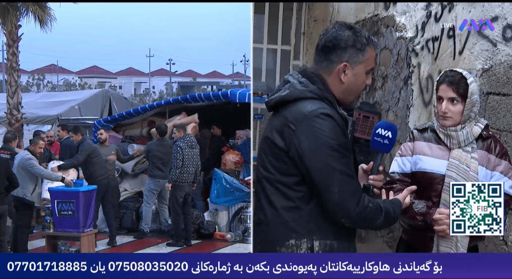 چیرۆکی خێزانێک لە چەمچەماڵ دڵ دەکات بە ئاو: دەتریسن مناڵەکانمان ڕەق ببنەوە