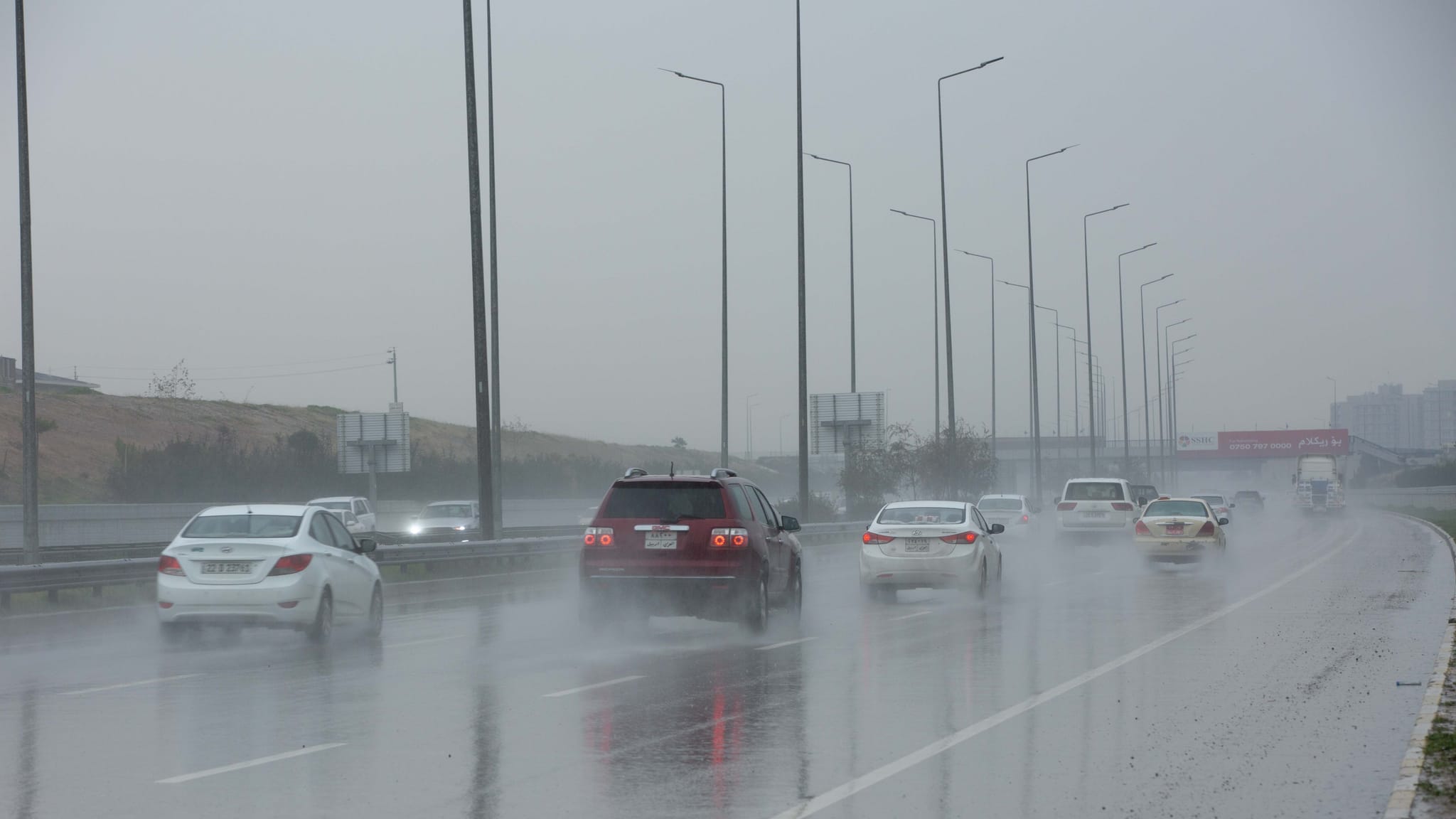 کەشناسی کوردستان: ئەمشەو لە سنووری هەولێر بڕێکی زۆر باران دەبارێت