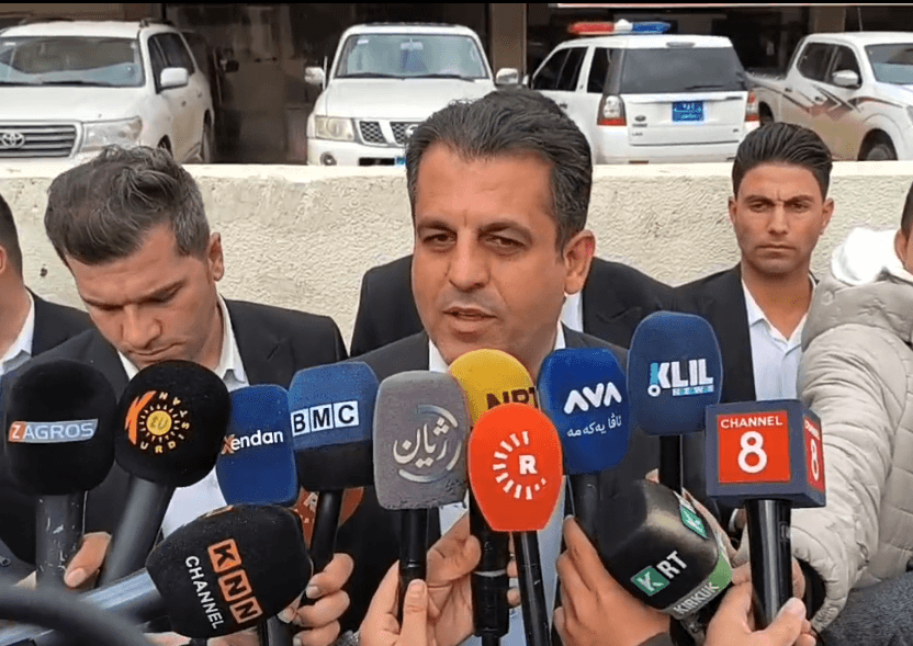 وەزیری تەندروستی دەرمان و کەلوپەلی پزیشکیی گەیاندە چەمچەماڵ