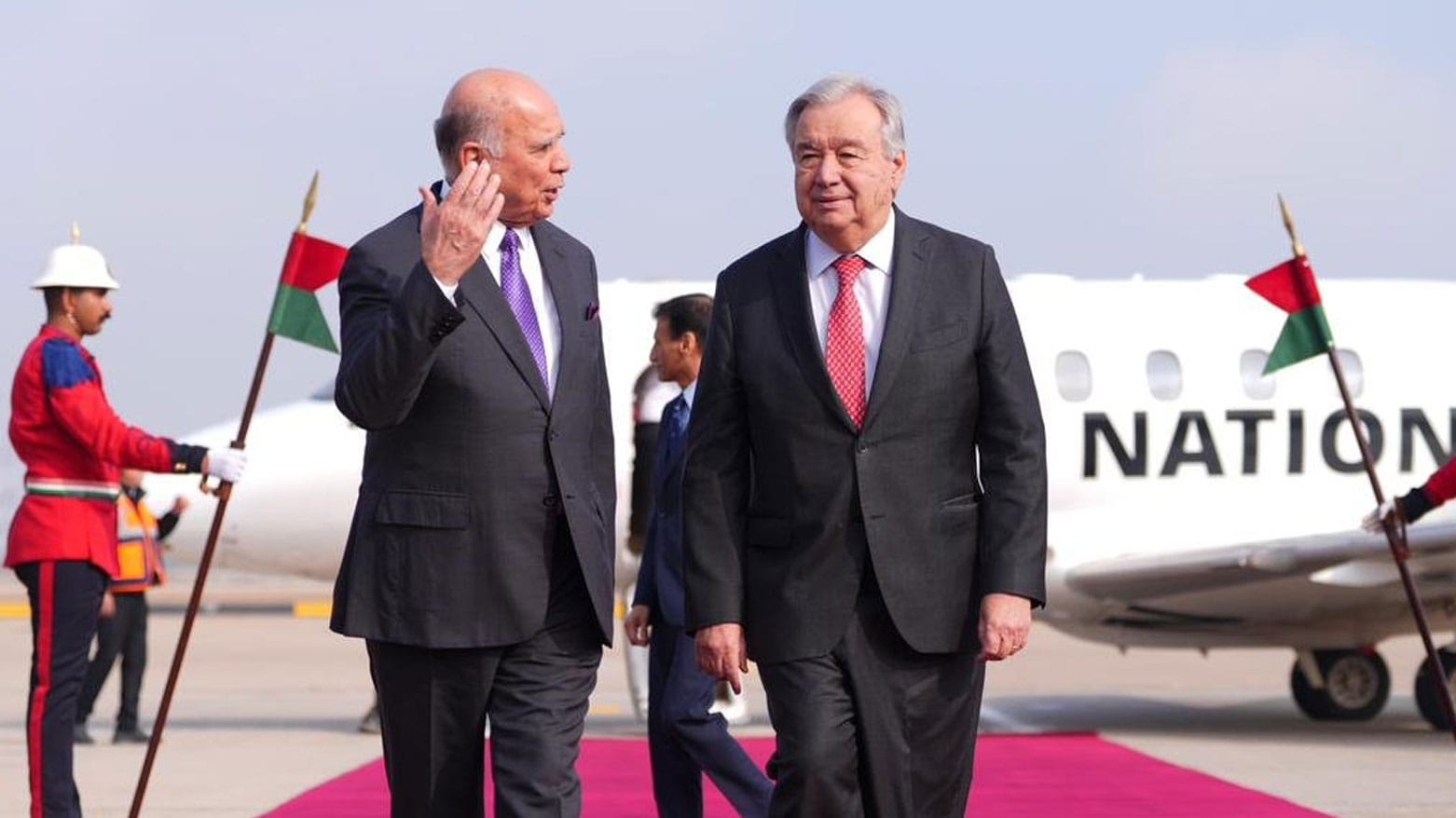 سکرتێری گشتیی نەتەوە یەکگرتووەکان گەیشتە بەغدا