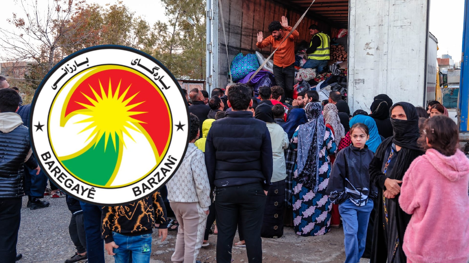 بارەگای بارزانی: سوپاسی هەموو ئەو کەسانە دەکەین کە یارمەتییان گەیاندووەتە لێقەوماوان