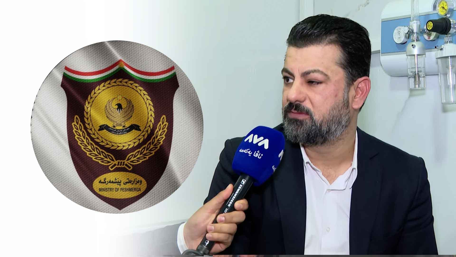 ڕاگەیێنراوی وەزارەتی پێشمەرگە لەسەر لێدان و ڕفاندنی کارمەندێکیان