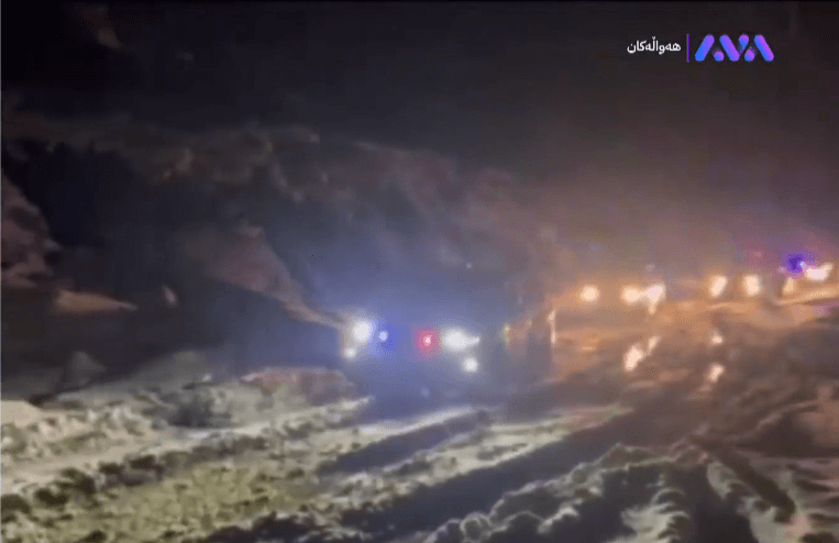 بەرگریی شارستانیی سۆران هەشت هاونیشتمانی لەنێو بەفری کوێستانی کێلەشین ڕزگاردەکەن