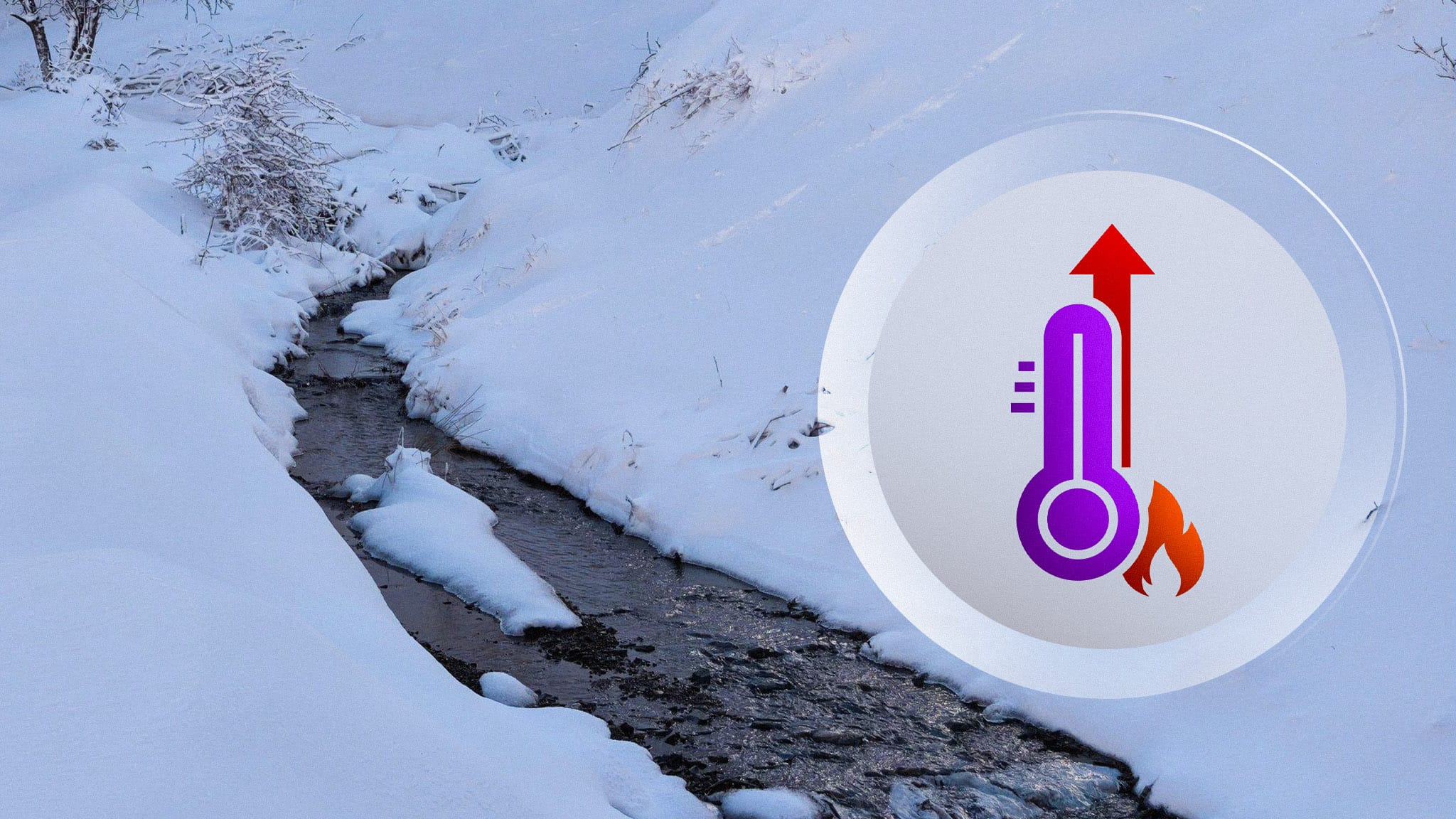 پلەی گەرما بەرز دەبێتەوە