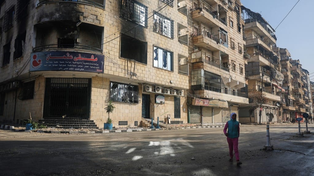 هێزە چەکدارەکانی سوپای عەرەبی سووریا چوونە ناو گەڕەکی ئەشرەفییە