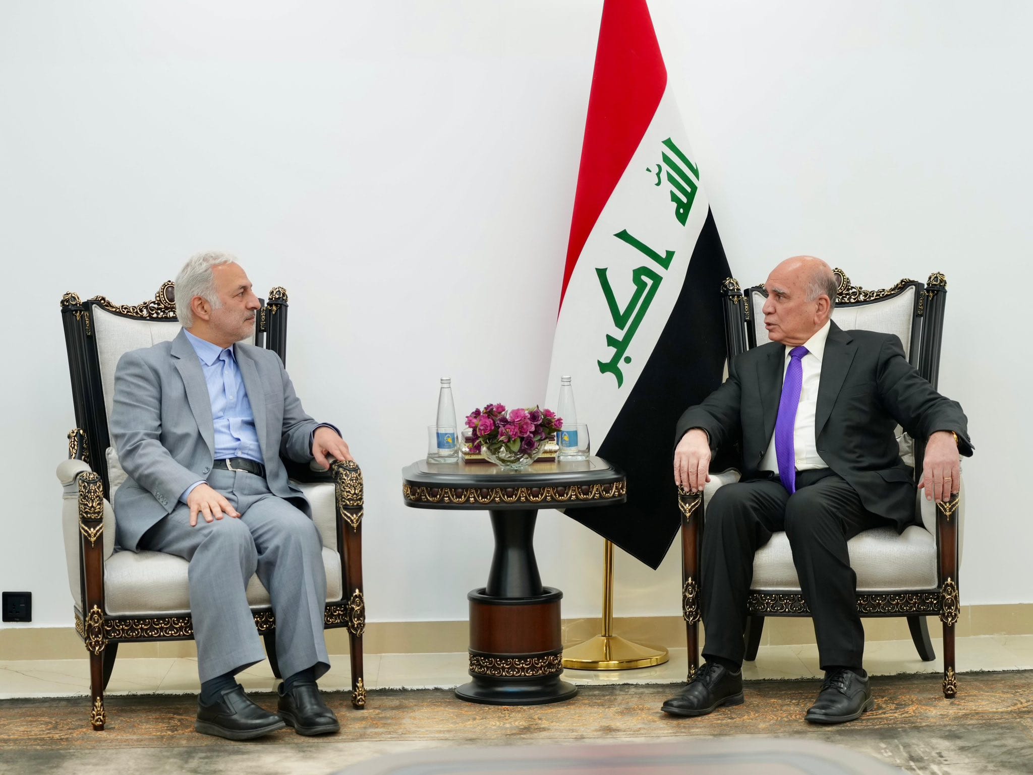 عێراق و ئێران داوای بەردەوامی کاری پێکەوەیی و ئارامی ناوچەکە دەکەن