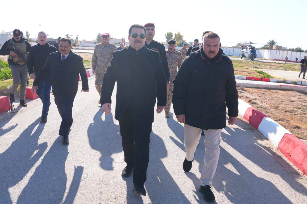 سوودانی سنوورەکانی عێراق و سووریا بەسەردەکاتەوە: هێزەکانمان لە ئامادەباشیدان