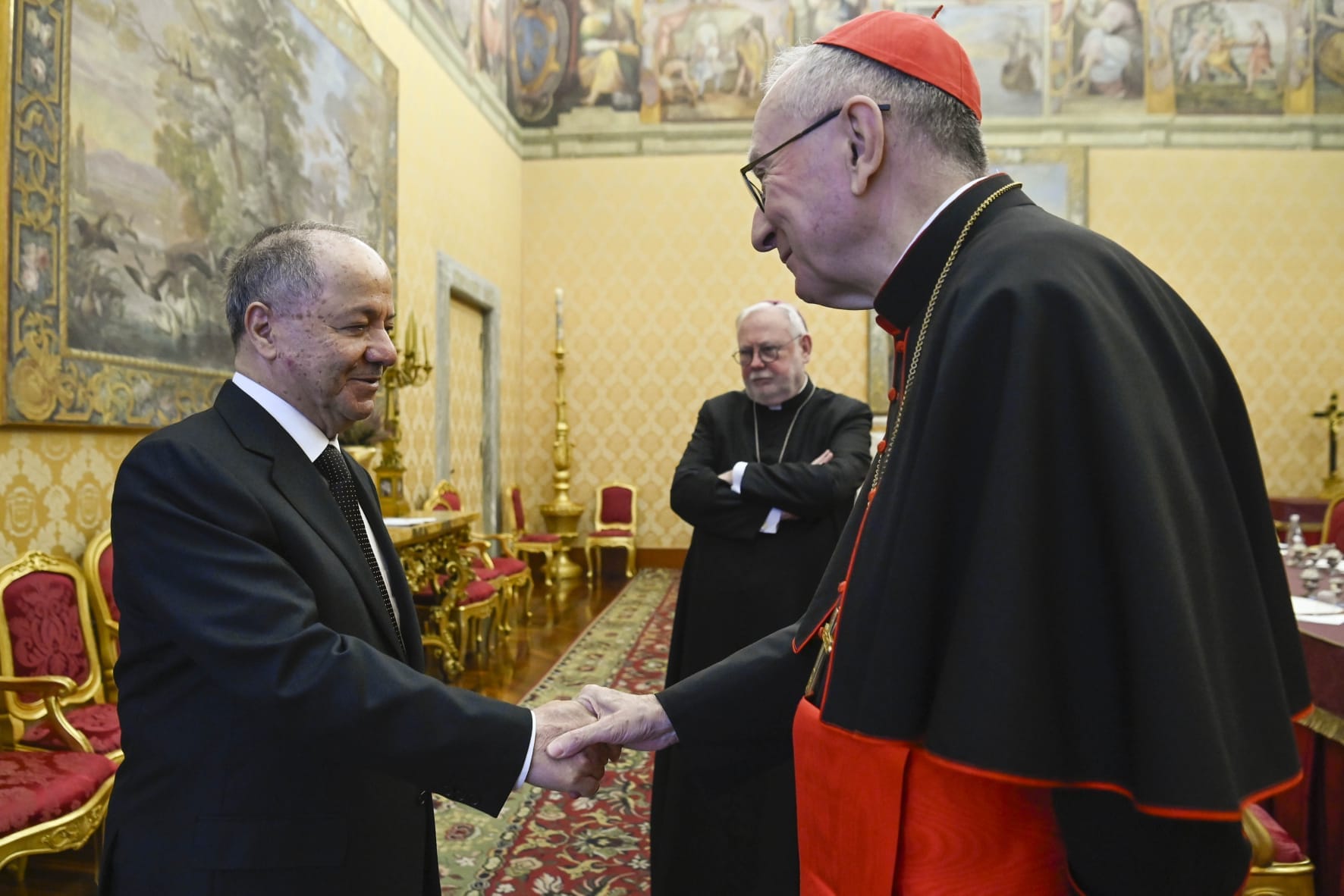 سەرۆکوەزیرانی ڤاتیکان: بەهۆی ڕۆڵی سەرۆک بارزانی خەڵکی عێراق و هەرێمی کوردستان بە ئاشتی دەژین