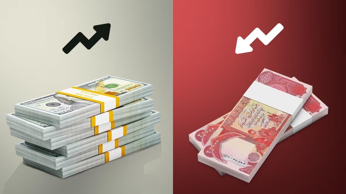 بەهۆی هەڕەشەکانی ترەمپ جارێکی دیکە بەهای دینار بەرامبەر دۆلار دابەزی