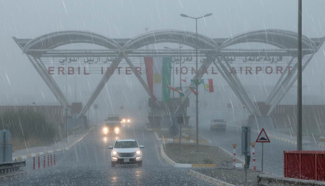 گەشتەکانی فڕۆکەخانەی هەولێر ئاسایی بوونەوە