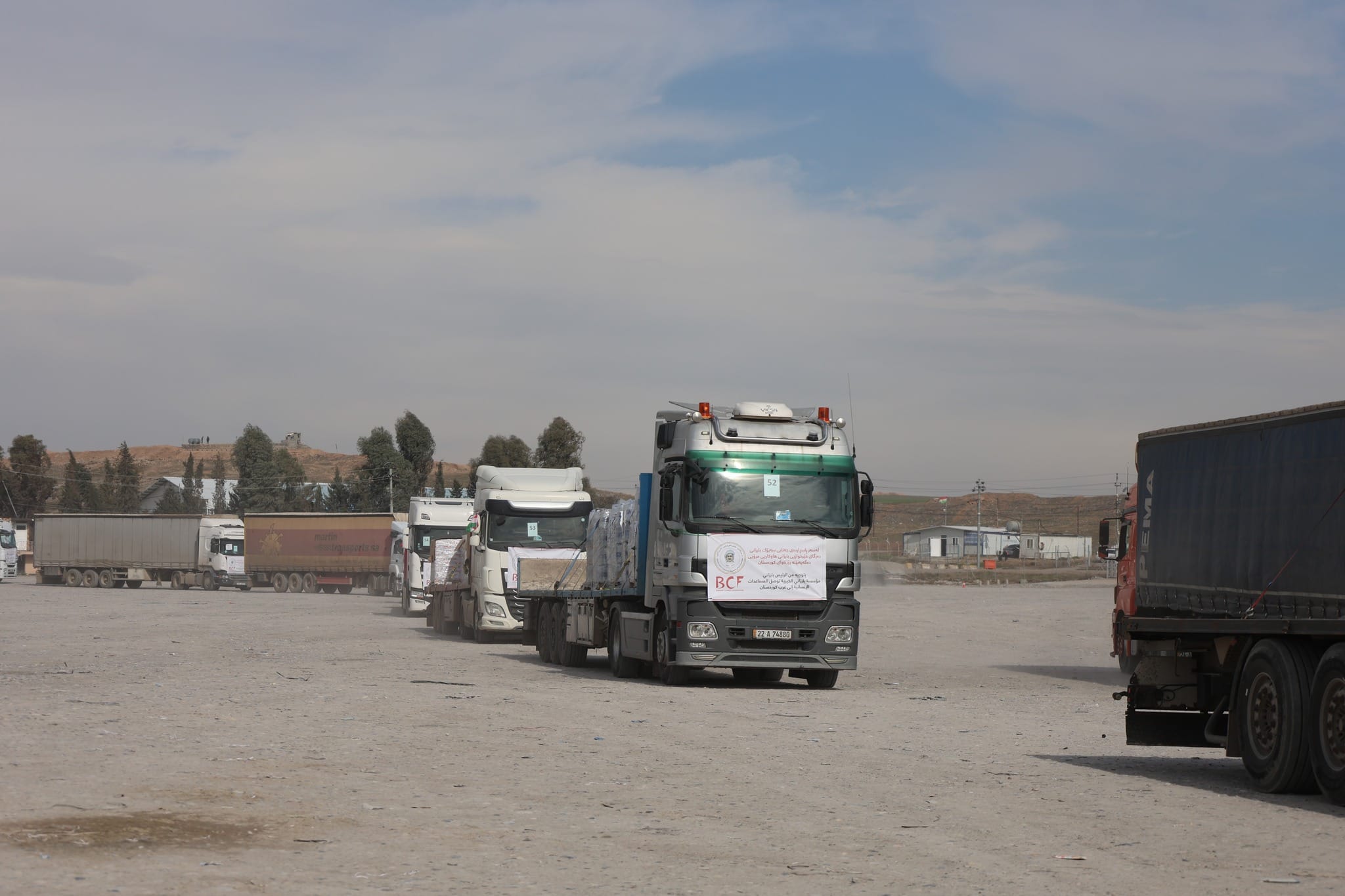 سەرۆکی دەزگای خێرخوازیی بارزانی: تاوەکو ئێستا 255 بارهەڵگر پێداویستی ڕەوانەی ڕۆژئاوای کوردستان کراوە