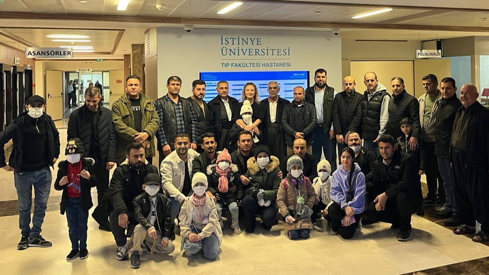 سێیەمین کاروانی تووشبووانی تالاسیمیا دوای چاندنی مووخی ئێسک گەڕانەوە هەرێمی کوردستان