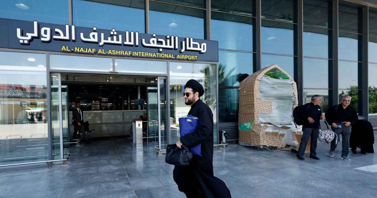 قەیرانی سووتەمەنی گەشتە ئاسمانییەکانی فڕۆکەخانەی نەجەفی پەکخست