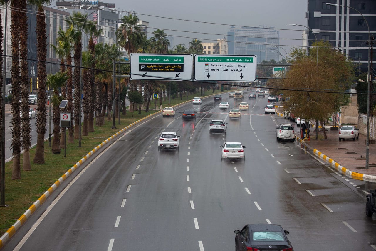 هەفتەی داهاتوو لە عێراق خۆڵبارین و لە کوردستان بارانە