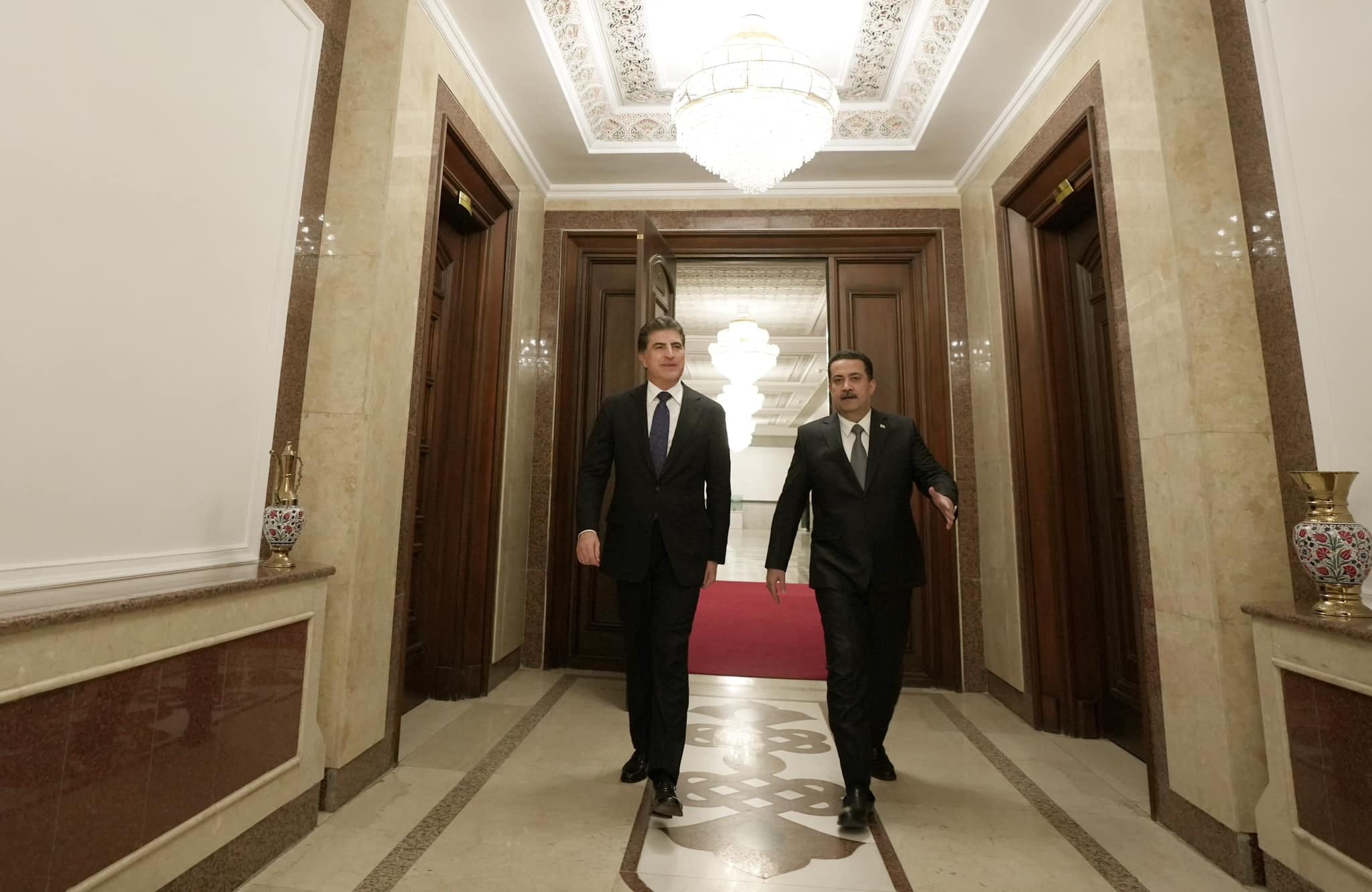 سەرۆکی هەرێمی کوردستان گەیشتە بەغدا