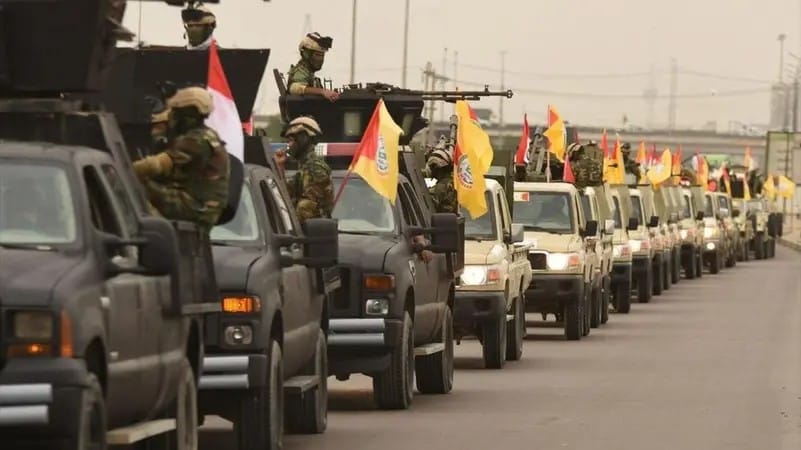 ئەمریكا گورزی سەربازی دەوەشێنێت و میلیشیاكانیش بارەگاكانیان چۆڵدەكەن