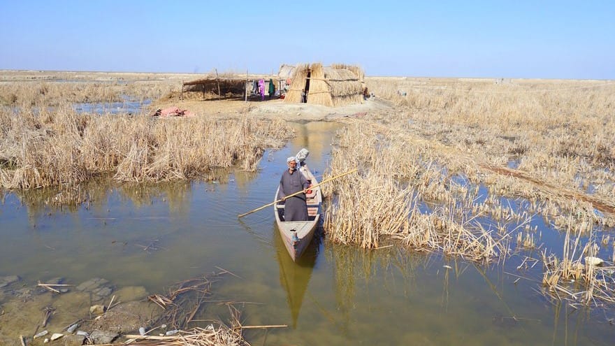 لە عێراق گۆڕانی ئاو و هەوا خەڵک ناچار دەکات لە گوندەوە ڕوو لە شار بکەن