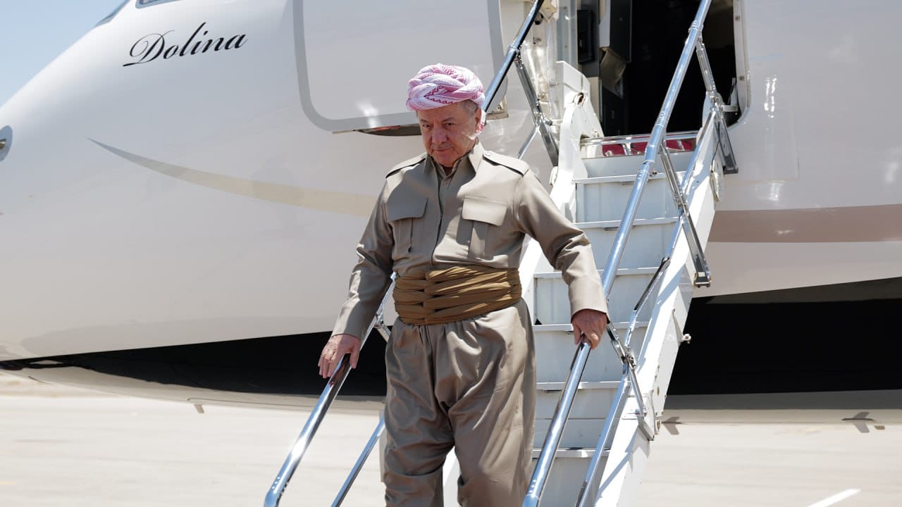 سەرۆک بارزانی لە بەغدا کۆتایی بە سەردانەکانی هێنا و دەگەڕێتەوە هەولێر